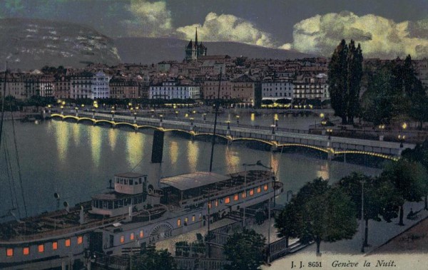 Genève, la nuit Vorderseite