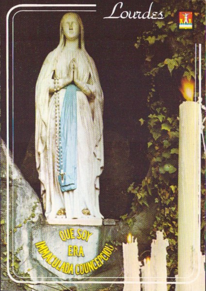 Lourdes - La Vierge de la Grotte Miraculeuse