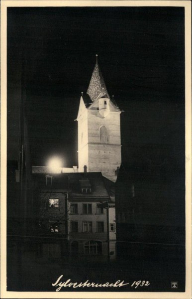 Wil, Sylvesternacht 1932 Vorderseite