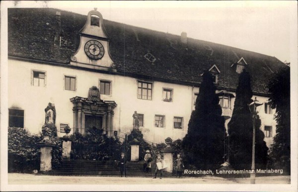 Rorschach, Lehrerseminar Mariaberg Vorderseite