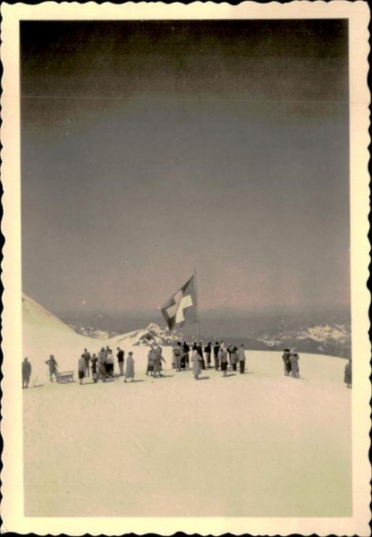 Jungfraujoch, 1956 Vorderseite