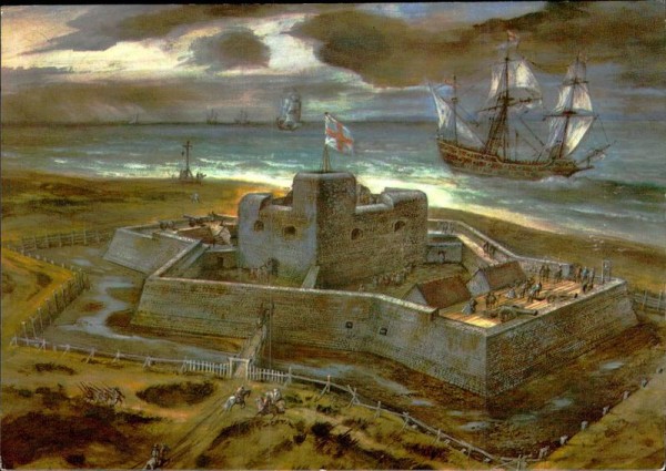 Southsea Castle Vorderseite