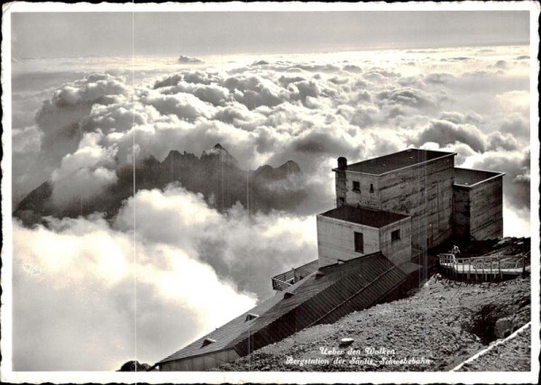Säntis, Bergstation Vorderseite