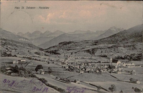 Neu St. Johann - Nesslau Vorderseite