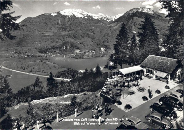 Filzbach, Café Kerenzer-Berghus Vorderseite