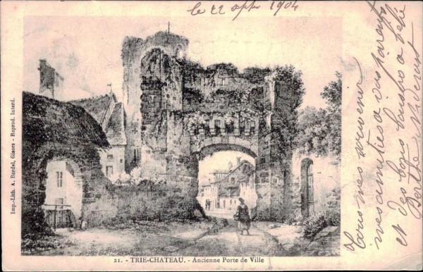 Trie-Chateau - Ancienne Porte de Ville Vorderseite