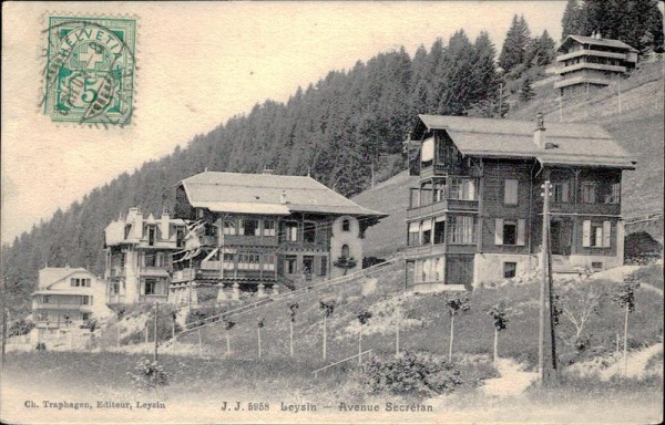 Traphagen, Editeur, Leysin Vorderseite