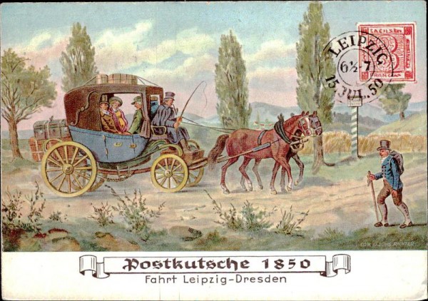 Debria Leipzig 1950 Vorderseite