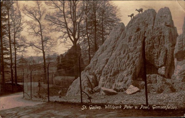 St. Gallen, Wildpark Peter und Paul Vorderseite