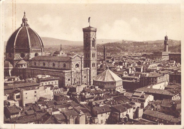 Firenze - Veduta della Cattedrale