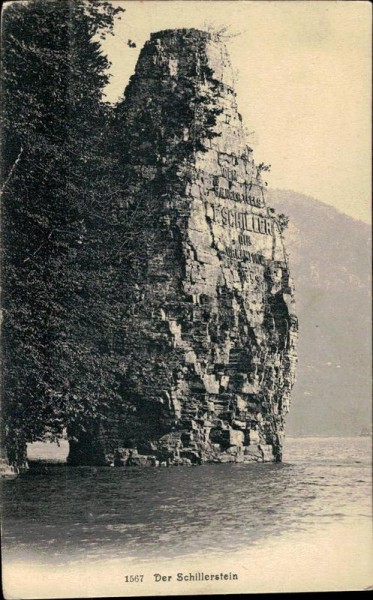 Der Schillerstein Vorderseite