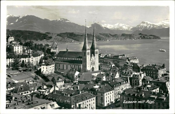 Luzern mit Rigi Vorderseite