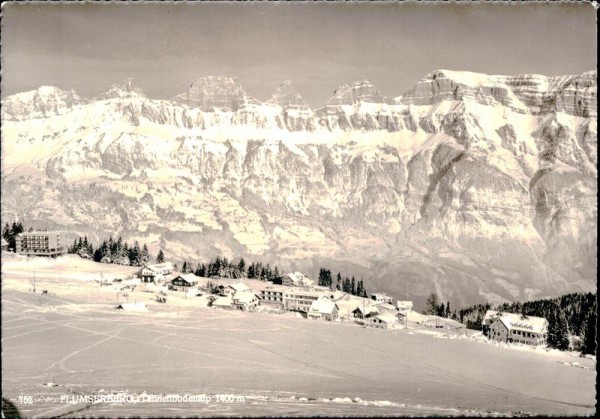 Flumserberg, Tannenbodenalp Vorderseite