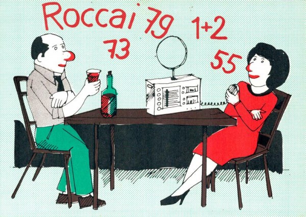 QSL- Karte, Roccai 79-1+2, Villmergen Vorderseite