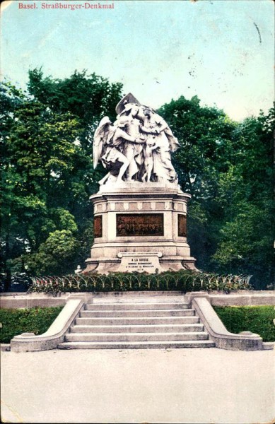 Basel - Strassenburger-Denkmal Vorderseite