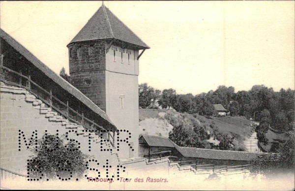 Fribourg, Tour des Rasoirs Vorderseite