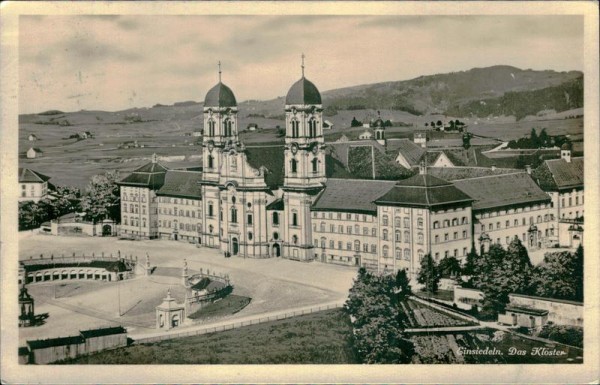 Kloster Einsiedeln Vorderseite