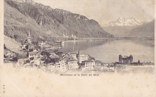 Montreux et la Dent du Midi