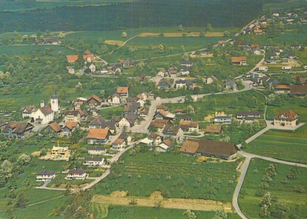 Oberlunkhofen AG - Flugaufnahmen Vorderseite