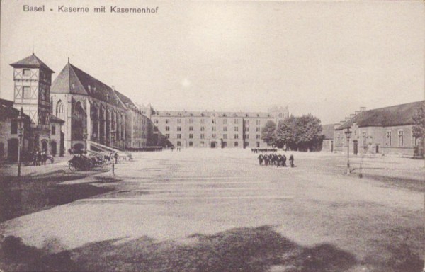 Basel - Kaserne mit Kasernenhof