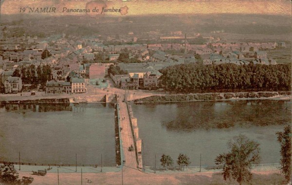 Namur, Panorama de Jambes Vorderseite