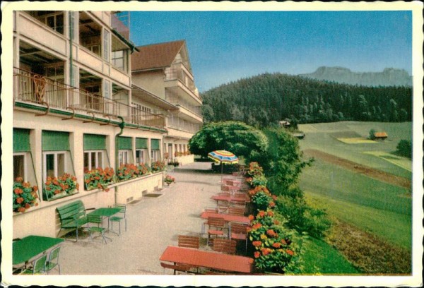 Heiligenschwendi, Hotel-Pension Haltenegg Vorderseite