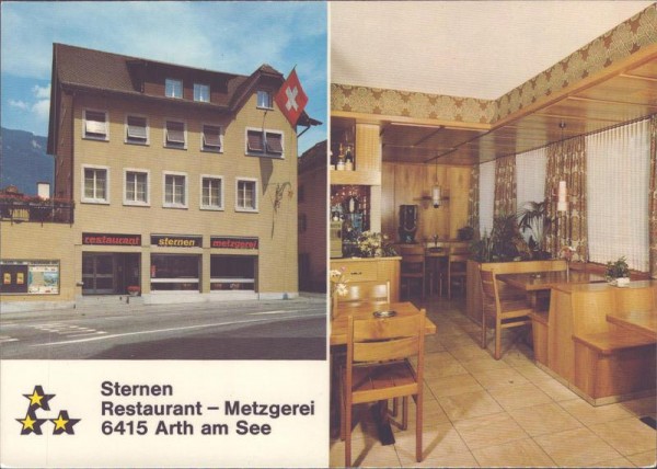 Arth am See, Restaurant Sternen Vorderseite