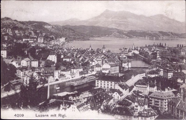 Luzern mit Rigi