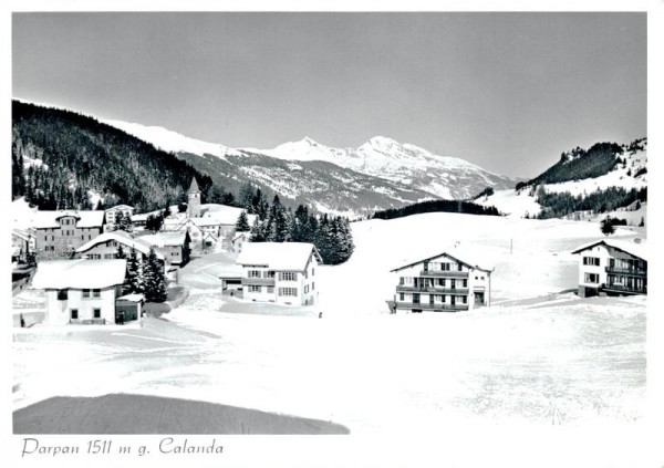 Parpan g. Calanda Vorderseite