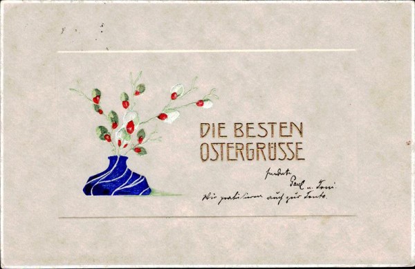 Die besten Ostergrüsse Vorderseite