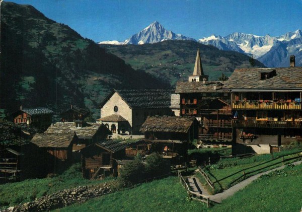 Bietschhorn, Grächen Vorderseite