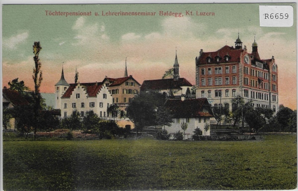 Baldegg - Töchterpensionat u. Lehererinnenseminar (LU) Litho