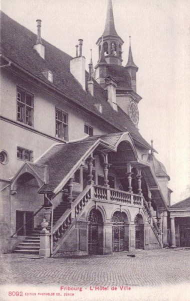Fribourg - L'Hôtel de Ville