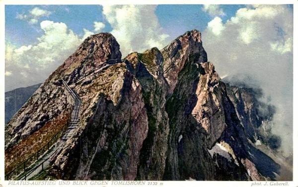 Pilatus Aufstieg Vorderseite