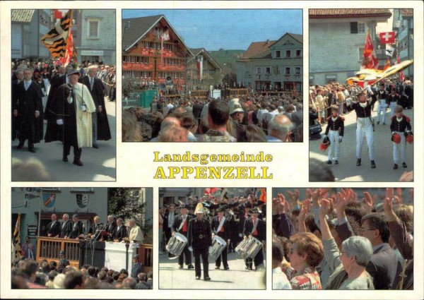 Appenzell, Landsgemeinde Vorderseite