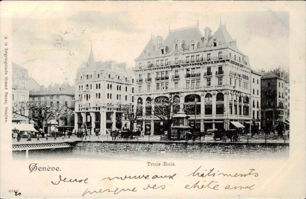 Genève - Trois Rois Vorderseite