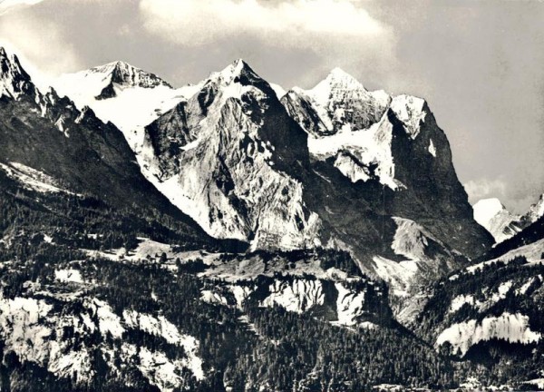 Meiringen. Wetterhorn Vorderseite