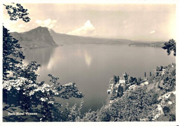 Park-Hotel Vitznau am Vierwaldstättersee und Bürgenstock Vorderseite