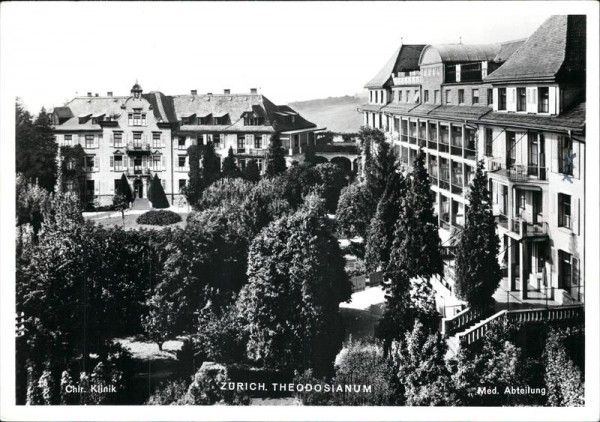 Krankenhaus Theodosianum (Zürich) Vorderseite