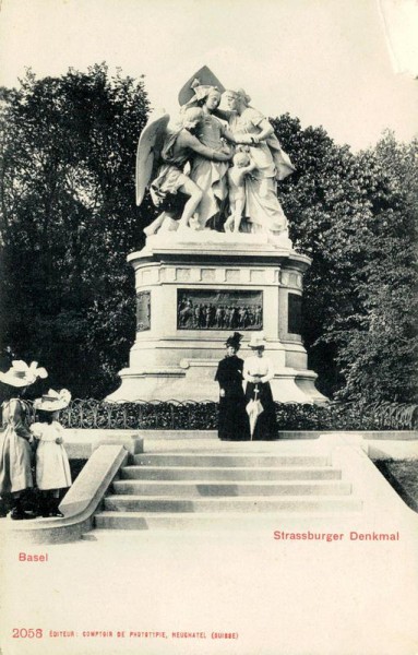Strassburger Denkmal Vorderseite