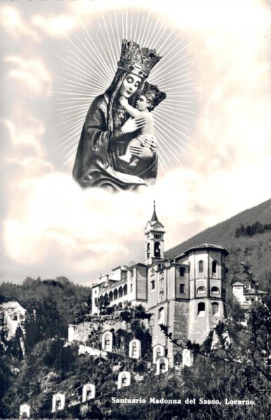 Santuario Madonna del Sasso, Ascona Vorderseite