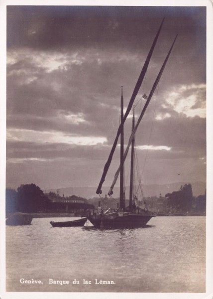 Genève - Barque du lac Léman
