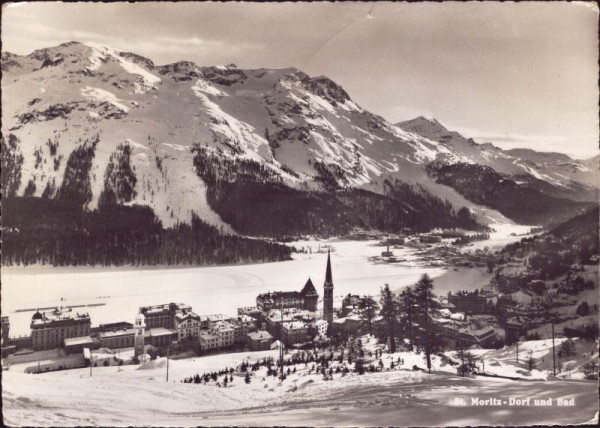 St.Moritz - Dorf und Bad