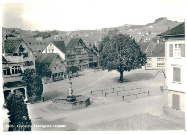 Appenzell, Landsgemeindeplatz Vorderseite