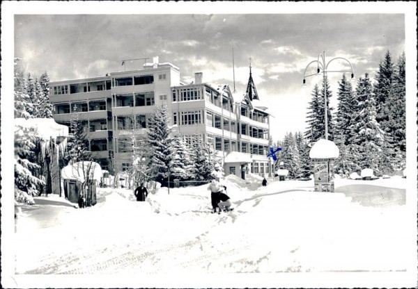Arosa/Hotel Alexandra Vorderseite