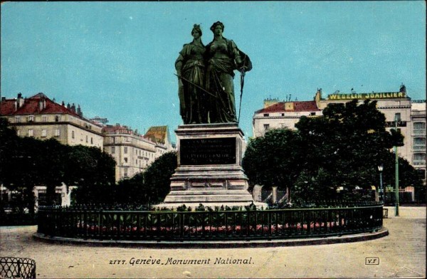 Genève, Monument National Vorderseite