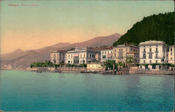 Bellagio. Grand Hotel Vorderseite