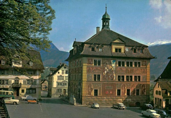 Schwyz, Rathaus Vorderseite