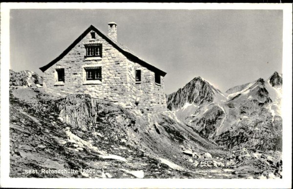 Rotondohütte Vorderseite