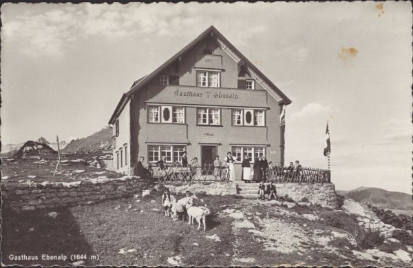 Gasthaus Ebenalp (1644 m)